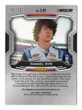 Daniel Dye 2022 Panini Prizm Racing GOLD PRIZM ROOKIE AUTOGRAPH (Sensational Signatures) Rare Signed NASCAR Collectible Insert Trading Card #08/10 (Only 10 Made!)