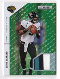 David Garrard 2011 Panini Rookies & Stars Football Longevity Green Relic Card