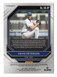 David Peterson Autographed 2021 Prizm Baseball Rookie Card #26/50 - Exclusive autograph insert, safeguarded with protective sleeve and toploader.