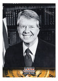 JIMMY CARTER Panini Americana 2012 Heroes & Legends Rare Silver Proof Card - Limited edition collectible, a tribute to the United States President.