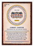 Jimmy Carter Rare Silver Proof Trading Card - Iconic card capturing the legacy of a transformative leader.