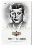 John F. Kennedy Politics PORTRAITS Trading Card - Iconic card capturing the leadership of a transformative figure.