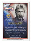 John McAfee 2016 Politics OFFICIAL ROOKIE CARD - Iconic card capturing the spirit of political innovation.