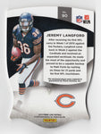 Limited Edition Jeremy Langford Diecut Memorabilia Trading Card