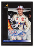 Jesse Love 2022 Panini Chronicles Racing Pinnacle Autograph signed NASCAR trading card. This card showcases Jesse Love’s signature on a striking design and is part of a limited-edition set. Perfect for collectors and fans, it comes with a lifetime authenticity guarantee and makes a wonderful gift.