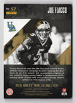 JOE FLACCO 2016 Panini Black Gold Football Multi-Sport (Baltimore Ravens Quarterback) Gold Insert NFL Collectible Trading Card #09/25