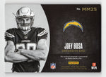  Limited Edition Gold Ink Auto Insert - Joey Bosa Football Card