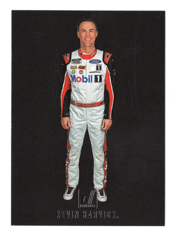 Kevin Harvick 2023 Donruss Racing BLACK OUT Card - A rare NASCAR collectible showcasing Harvick's racing prowess.