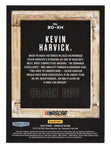 Kevin Harvick BLACK OUT Trading Card - Super Short Print insert capturing the intensity of NASCAR racing.