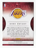 Legendary Lakers Trading Card - Kobe Bryant 2012-13 Panini Brilliance ACCOLADES Collectible