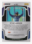 Kyle Larson Auto Club Win GOLD PRIZM Card - Limited edition collectible capturing the excitement of the race track.