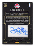 Limited Edition Kyle Singler Signed Insert Trading Card #355/499
