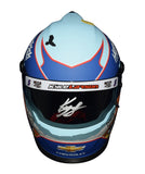 AUTOGRAPHED 2021 Kyle Larson #4 HendrickCars Racing NASCAR CHAMPION (Phoenix Raceway Win) Signed Replica Championship 1/2 Scale Mini Helmet with COA