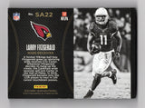 Rare Gold NFL Shield Parallel Insert - Larry Fitzgerald Football Card