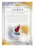 Rare Miami Heat Legend LeBron James Trading Card showcasing #6 jersey.