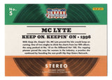 MC Lyte Certified Platinum Singles Trading Card - Iconic card capturing the essence of a legendary hip-hop artist.