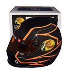 Relive NASCAR's excitement with an autographed 2020 Martin Truex Jr. #19 Bass Pro Shops Mini Helmet. Signatures are authenticated through exclusive signings and HOT Pass access, backed by our Certificate of Authenticity.