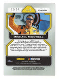 McDowell 2022 RAINBOW PRIZM Trading Card - Limited edition parallel insert capturing racing triumph.