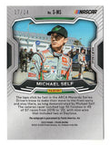 Michael Self 2022 Panini Prizm Racing RAINBOW PRIZM AUTOGRAPH Rare Signed NASCAR Collectible Insert Trading Card #17/24 (Only 24 Made!)