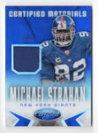 Michael Strahan 2014 Panini Certified Football CERTIFIED MATERIALS Card