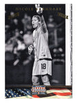 NICOLE BARNHART Panini Americana 2012 Heroes & Legends Collectible Card - Limited edition collectible honoring women's soccer achievement.