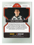 Nick Sanchez 2022 Panini Prizm Racing PURPLE VELOCITY PRIZM NASCAR Card - Limited Edition Collectible