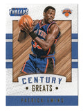 Patrick Ewing 2015-16 Panini Threads Century Greats Gold Parallel Collectible Card #23/25
