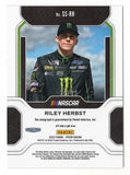 Riley Herbst 2022 Panini Prizm Racing PURPLE VELOCITY PRIZM AUTOGRAPH (Spotlight Signatures) Signed NASCAR Collectible Insert Trading Card #28/99 (Only 99 Made!)