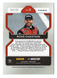 Rare Ross Chastain Racing Collectible - Panini Prizm Carolina Blue Cracked Ice Card