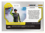 NASCAR Collectible Trading Card - Ryan Blaney Rainbow Prizm Insert