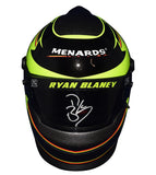 Own a piece of history with this autographed Ryan Blaney #12 Menards Racing Mini Helmet. It symbolizes the heart and soul of NASCAR and makes for a unique and cherished gift for racing enthusiasts.