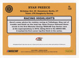 NASCAR Collectible Card - Ryan Preece Limited Edition CHECKER FLAG PARALLEL