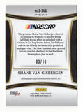 Shane Van Gisbergen 2024 Panini Select Racing Purple Prizm Rookie Card, limited to just 49 cards. Featuring an authentic signature and the official rookie design, this card is a collector’s dream. A perfect gift for NASCAR fans, with a lifetime authenticity guarantee.