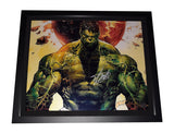Stan Lee Autographed Incredible Hulk Metallic Photo" - This striking 16X20 inch metallic photo, personally autographed by Stan Lee, is a must-have for any Marvel collector. Professionally framed at 18X22 inches, it boasts the Official Stan Lee Excelsior Approved hologram for authenticity. The Incredible Hulk's power comes to life in this iconic piece.