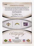 Rare Ensemble Signatures Insert Trading Card - NFL Football Memorabilia Collectible