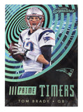 Tom Brady 2016 Panini Prime Signatures Football Prime Timers Gold Foil Card