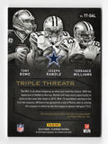 NFL Triple Threats Jersey Relic Card - Tony Romo, Terrance Williams, Joseph Randle