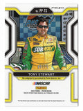 Tony Stewart 2022 Panini Prizm Racing CAROLINA BLUE SCOPE PRIZM AUTOGRAPH (Patented Penmanship) Signed NASCAR Collectible Insert Trading Card #60/75 (Only 75 Made!)