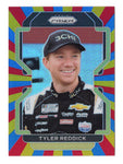 Tyler Reddick 2022 Panini Prizm Racing Card - Rainbow Prizm Parallel Insert