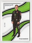 Tyler Reddick 2023 Panini Chronicles Immaculate Collection Racing Black #04/25 card. A rare NASCAR collectible with only 25 made, perfect for display or as a gift for any die-hard NASCAR fan.