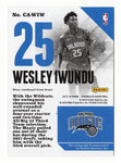 Authentic Autographed Wesley Iwundu Rookie Card from Orlando Magic, #02/49.