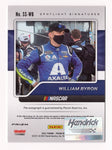 William Byron 2021 Panini Prizm Racing GOLD PRIZM AUTOGRAPH (Spotlight Signatures) Signed NASCAR Collectible Insert Trading Card #09/10 (Only 10 Made!)