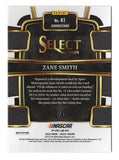 Zane Smith 2024 Panini Select Racing Green Prizm card #2/5. Limited to just five copies, this rare NASCAR card features an eye-catching green prizm design that captures the essence of the sport. A must-have for collectors, it’s backed by a lifetime authenticity guarantee and makes a perfect gift for fans.