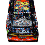 2X AUTOGRAPHED 2014 Jeff Gordon & Alan Gustafson #24 Axalta Racing KANSAS RACE WIN (Raced Version With Confetti) Dual Signed Lionel 1/24 NASCAR Diecast Car with COA