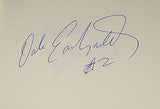 60X AUTOGRAPHED Dale Sr. / Lee Petty / Neil Bonnett / Janet Guthrie / Buddy Baker / Bobby Allison & Many More (Vintage) Rare Multi-Signed 5X6.5 Inch Old NASCAR Signature Book with COA
