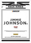 AUTOGRAPHED Jimmie Johnson 2020 Panini Donruss Racing RACE KINGS (#48 Ally Team) Hendrick Motorsports Gray Parallel Signed NASCAR Collectible Trading Card with COA