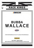 AUTOGRAPHED Bubba Wallace 2020 Panini Donruss Racing RACE KINGS (#43 Victory Junction Gang Car) Richard Petty Motorsports Black Border Signed Collectible NASCAR Trading Card with COA