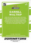 AUTOGRAPHED Darrell Waltrip 2021 Panini Donruss Racing DOMINATORS (#11 Mountain Dew) Insert Signed Collectible NASCAR Trading Card with COA