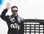 AUTOGRAPHED 2020 Jimmie Johnson #48 Ally Racing DAYTONA 500 TROPHY (Retirement Final Season) Hendrick Motorsports Signed Collectible Picture 8X10 Inch NASCAR Glossy Photo with COA
