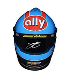 AUTOGRAPHED 2020 Jimmie Johnson #48 Ally Racing DARLINGTON THROWBACK (Earnhardt Tribute) 7X CHAMPION Troy Lee Designs Final Season Rare Signed NASCAR Replica Mini Helmet with COA